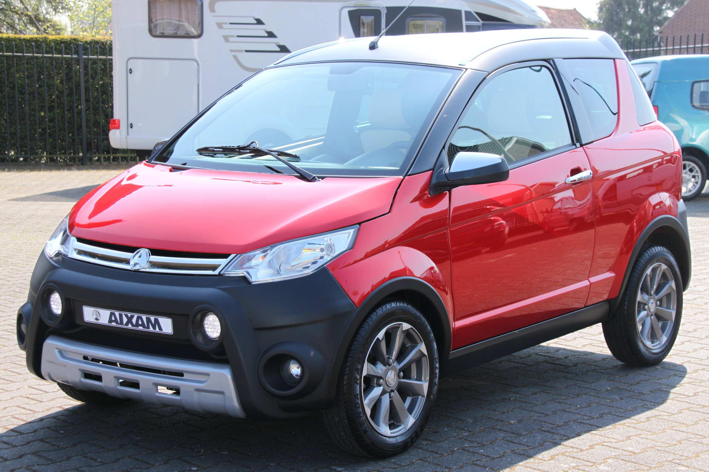 Brommobiel te koop - Aixam Crossline Premium 2015 - 45km auto!